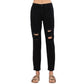 Judy Blue - High-waist Destroyed Boyfriend Jeans