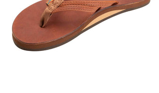 Rainbow Sandals - Women's The Sandpiper Leather Single Layer Arch Support Sandal