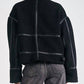 Elan - Dutton Faux Shearling Bomber Jacket