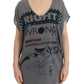 Costume National - V-neck Long T-shirt