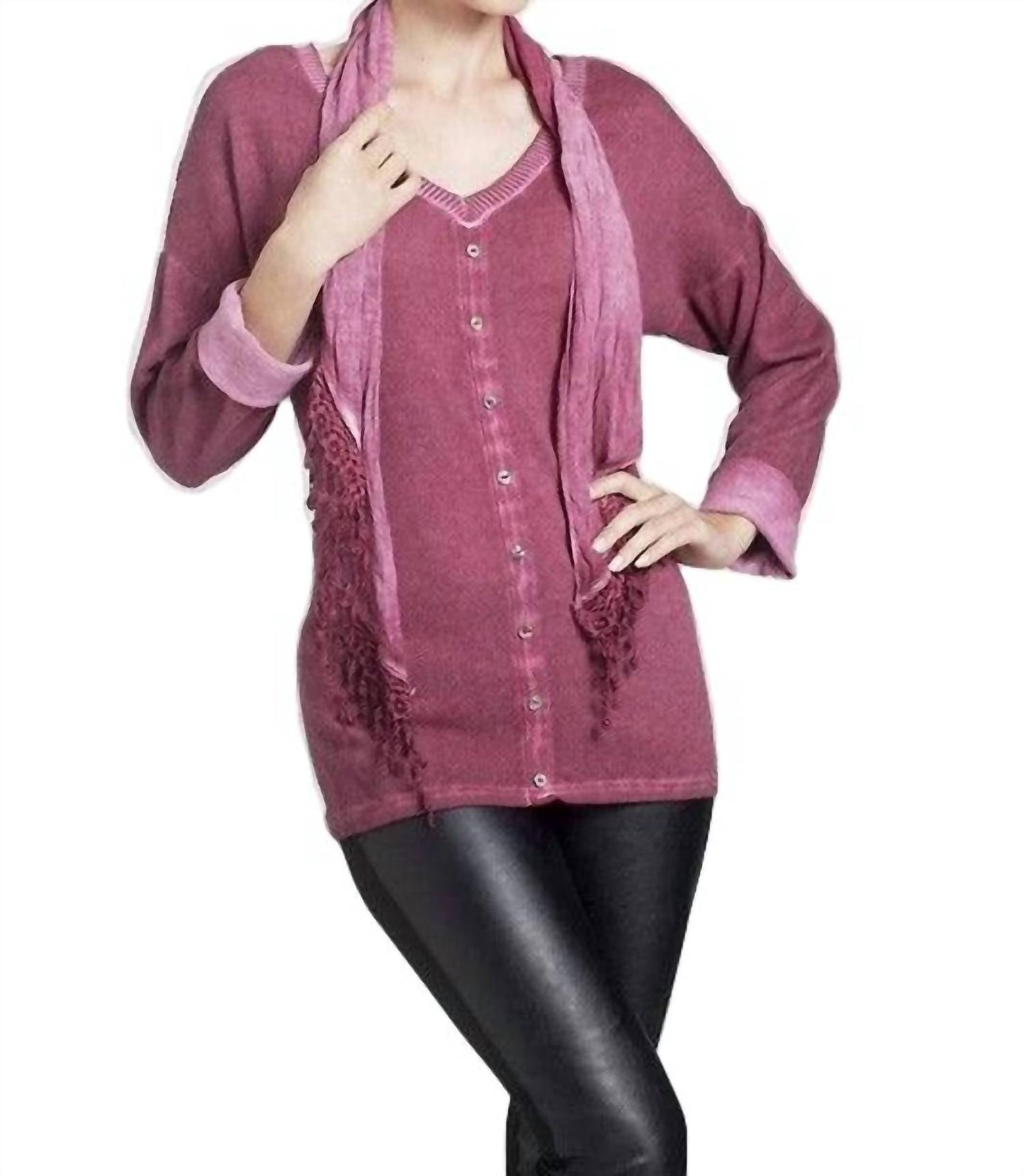 Angel - Front-to-Back Top w/ Scarf