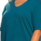 On The Plus Side - Plus Size Jersey V-neck Short Sleeve Tee