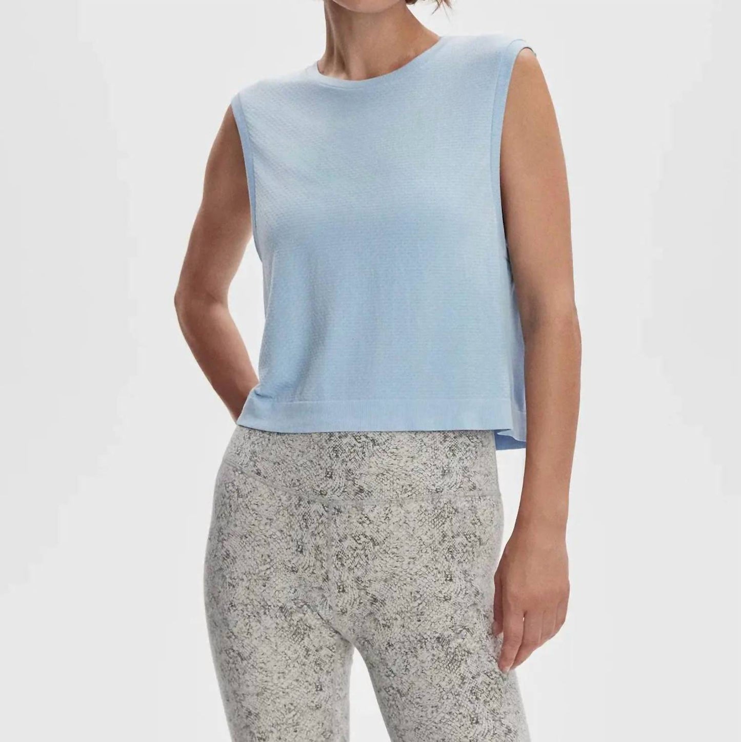 Varley - Page Seamless Crop Tank Top