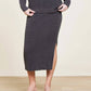 Barefoot Dreams - Cozy Chic Ultra Lite Ribbed Midi Skirt