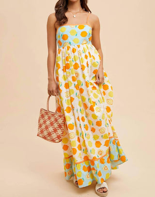 In-Loom - Camila Contract Lemon Maxi Dress