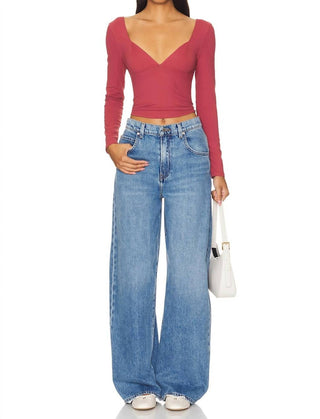 Free People - Duo Corset Long Sleeve Top