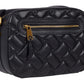 Kurt Geiger London Women's Kensington Quilted Leather Crossbody Bag Black Size Regular