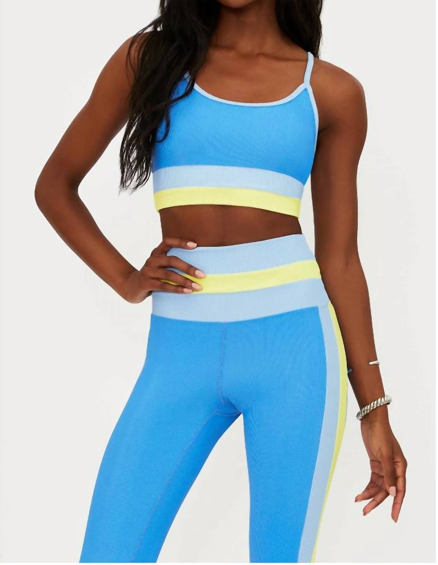 Beach Riot - Eva Marina Blue Bikini Top