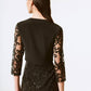 Joseph Ribkoff - Sequined Lace Open Front Bolero