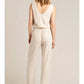 En Creme - Fae Belted Jumpsuit