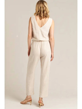 En Creme - Fae Belted Jumpsuit