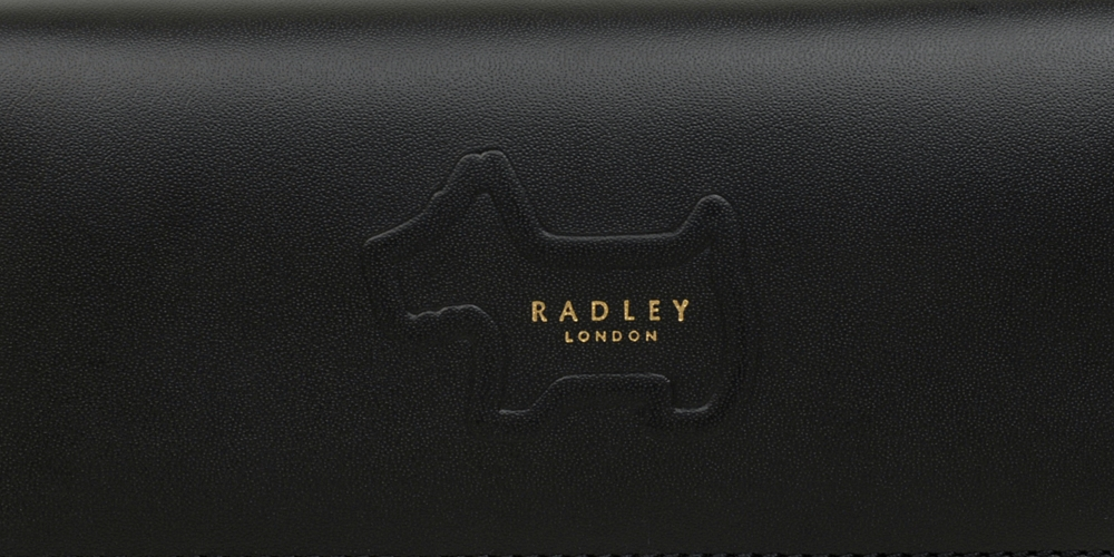 Radley London Women's Shadow Flapover Leather Wallet Black Size Large