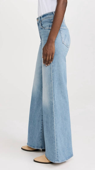 Mother - Highr Rise Twister Skimp Wide Leg Jeans