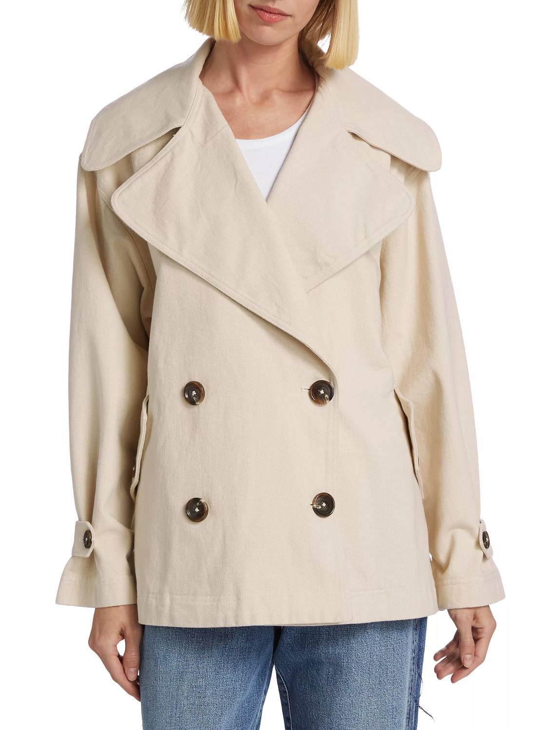 Free People - Highlands Double-breasted Jacket