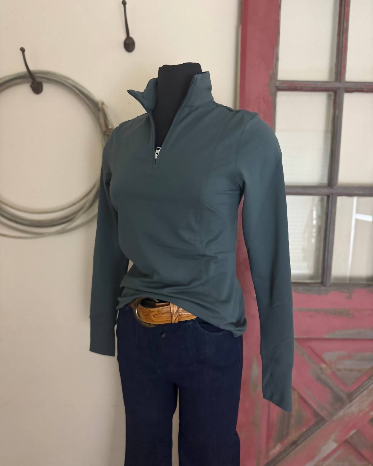 Ariat - Gridwork 2.0 1/4 Zip Base Layer Top