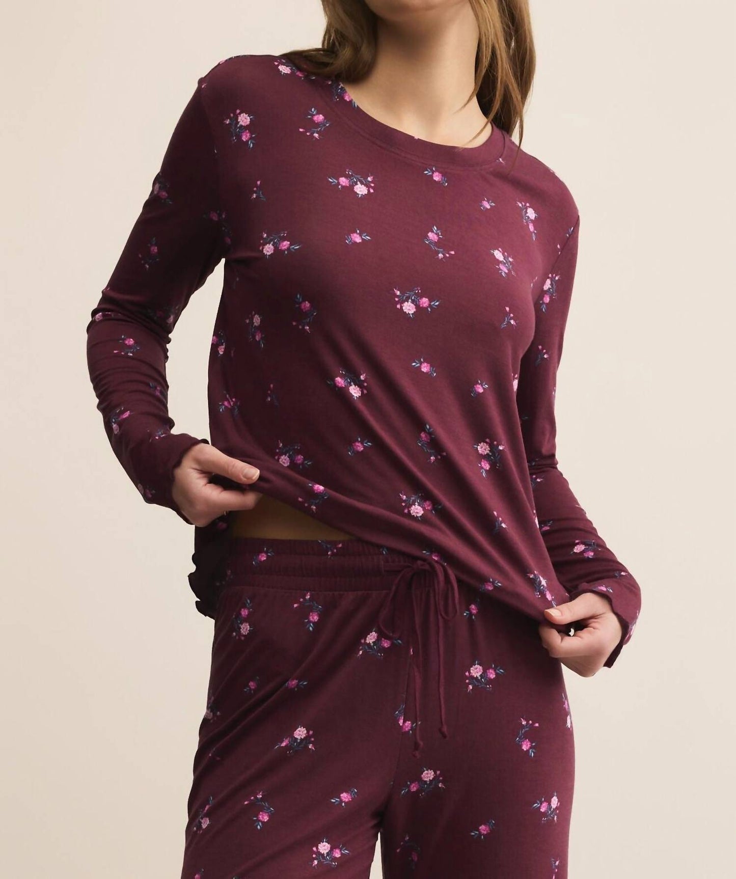 Z Supply - Bella Ditsy Long Sleeve Top