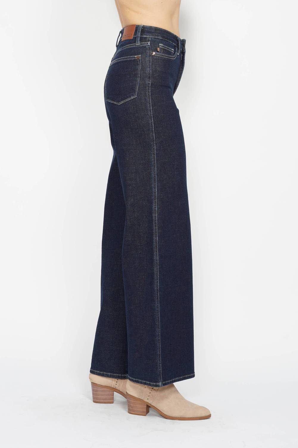 Judy Blue - High Waist Tummy Control Retro Wide Leg Jeans