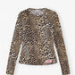 Ganni - Mesh Long Sleeve Top