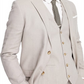 Topman Single Breasted Suit Jacket in Stone Size 34