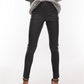 Topshop Jamie Black Coated Skinny Jeans, Size 32X30
