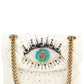 Kurt Geiger London Women's Leather Crossbody Bag Ivory Size Regular