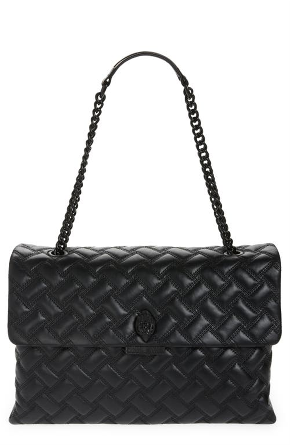 Kurt Geiger London Women's Kensington Drench Leather Bag Black Size Regular