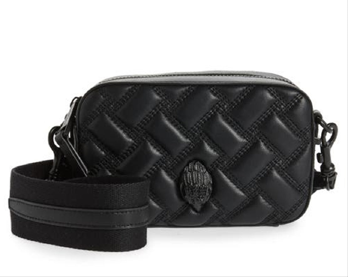 Kurt Geiger London Women's Kensington Small Leather Camera Bag Black Size Regular