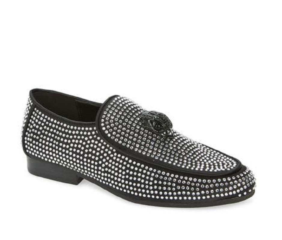 Kurt Geiger London Women's Holly Eagle Loafer Gray Size 6US
