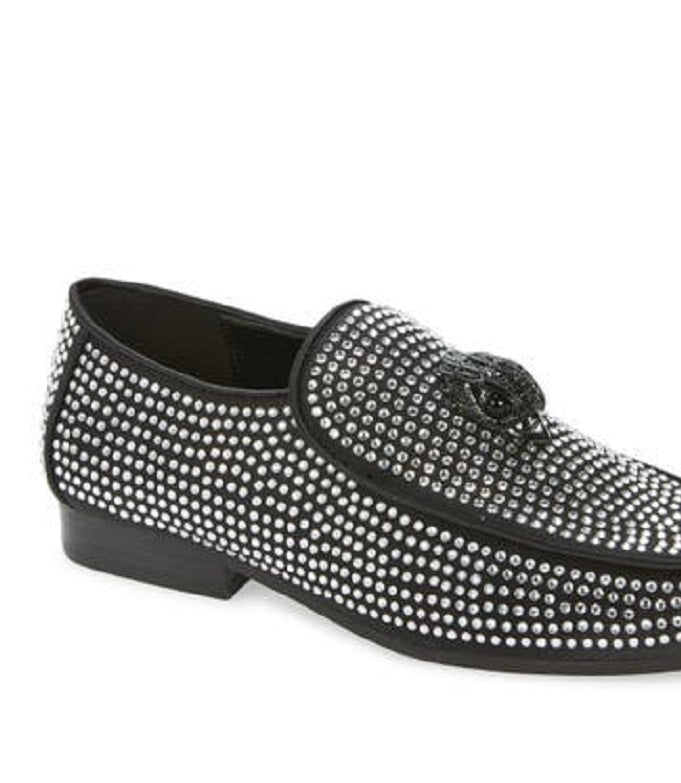 Kurt Geiger London Women's Holly Eagle Loafer Gray Size 6US