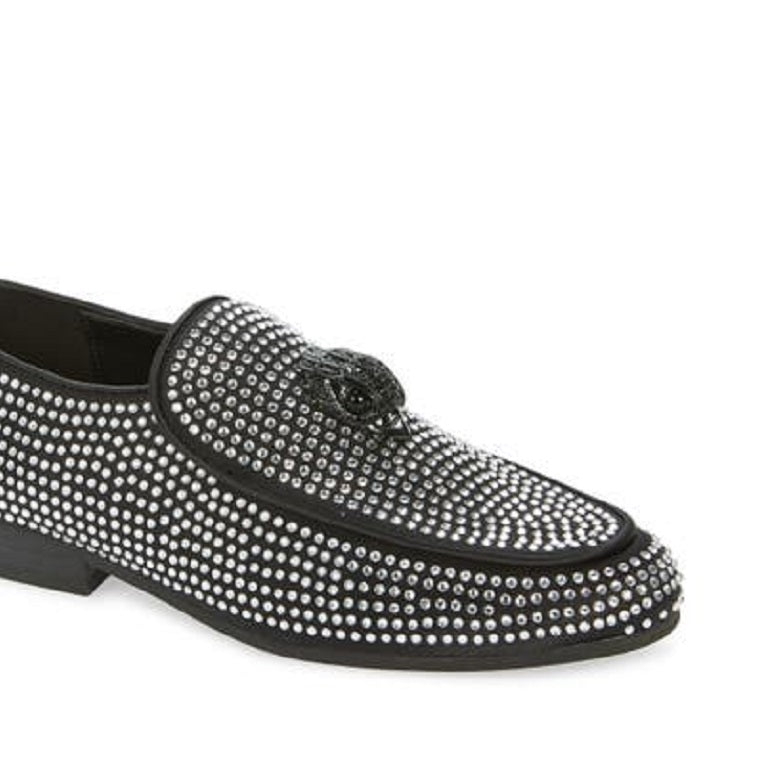 Kurt Geiger London Women's Holly Eagle Loafer Gray Size 6US