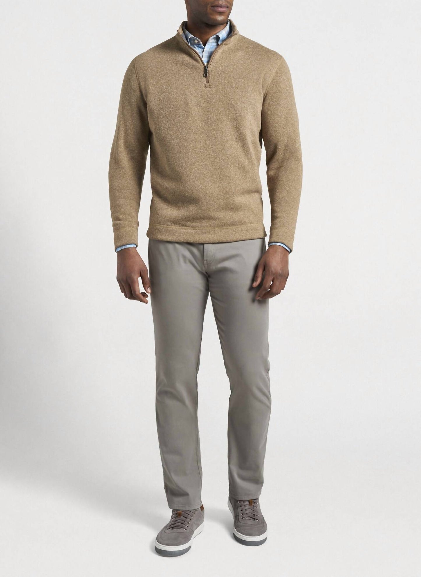 Peter Millar - Men's Crown Fleece Quarter Zip Sweater