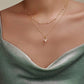 Eklexic - Women's Pearl & Bead Necklace