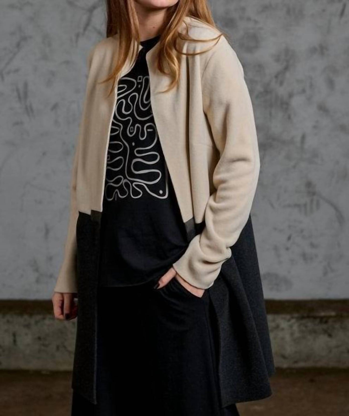 Henriette Steffensen - 2 Color Cardigan