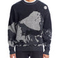 Hugo Sermatt Long Sleeve Crewneck Wool Sweater