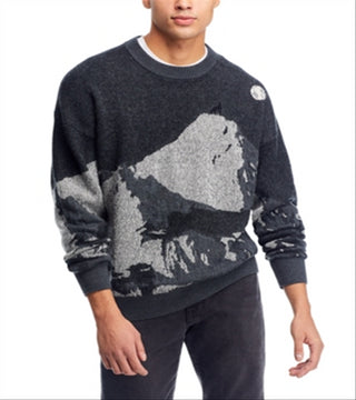Hugo Sermatt Long Sleeve Crewneck Wool Sweater