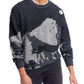Hugo Sermatt Long Sleeve Crewneck Wool Sweater
