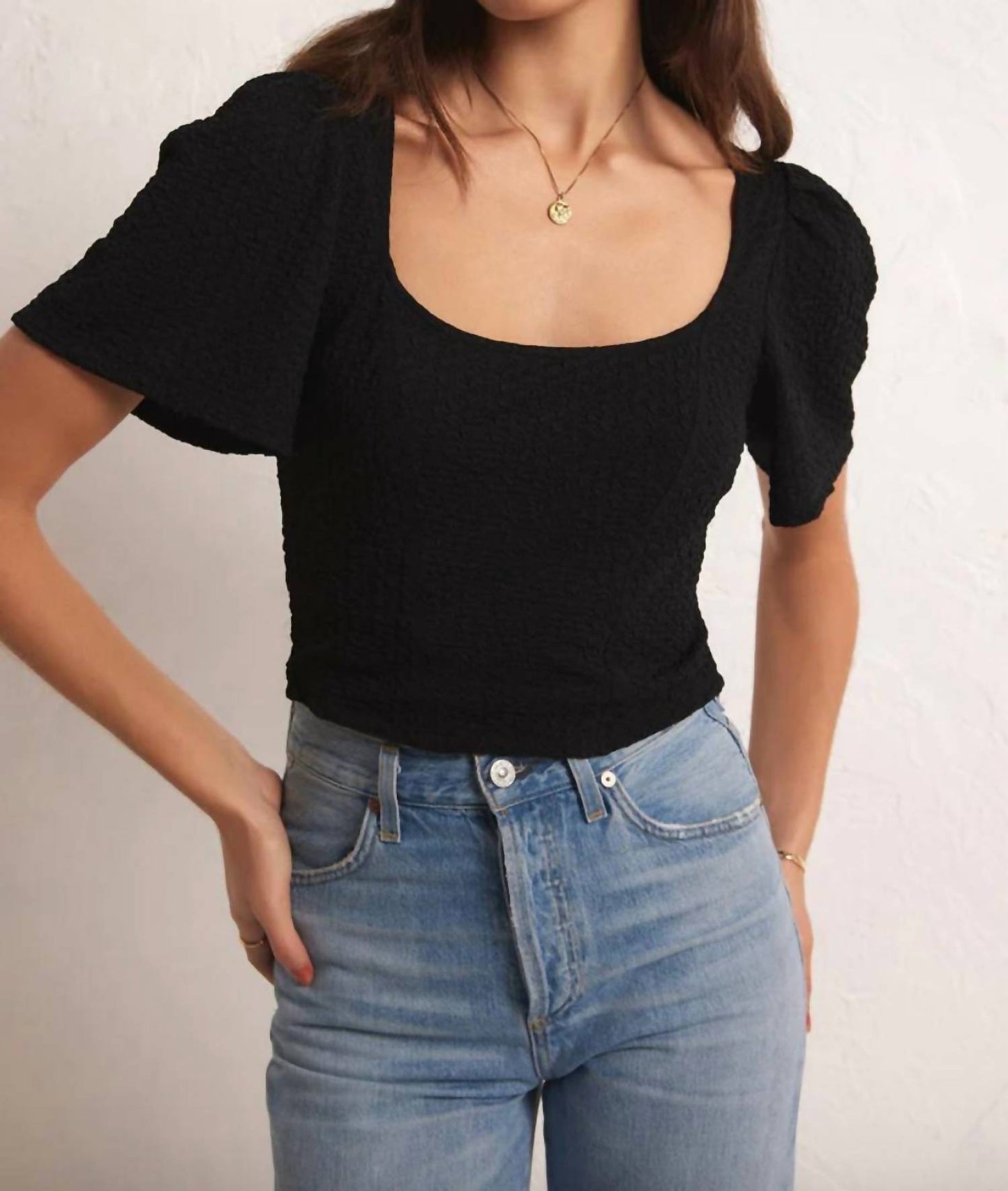 Z Supply - Maxine Short Sleeve Top