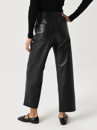 Agolde - Ren Straight Leather Pant Detox