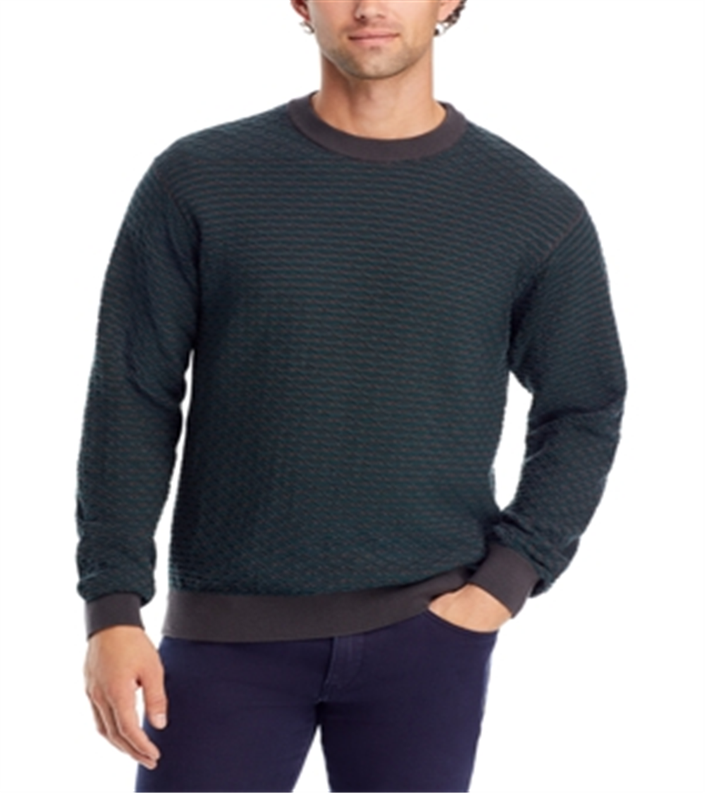 Hugo Sonderson Novelty Cotton Sweater Dark Gray