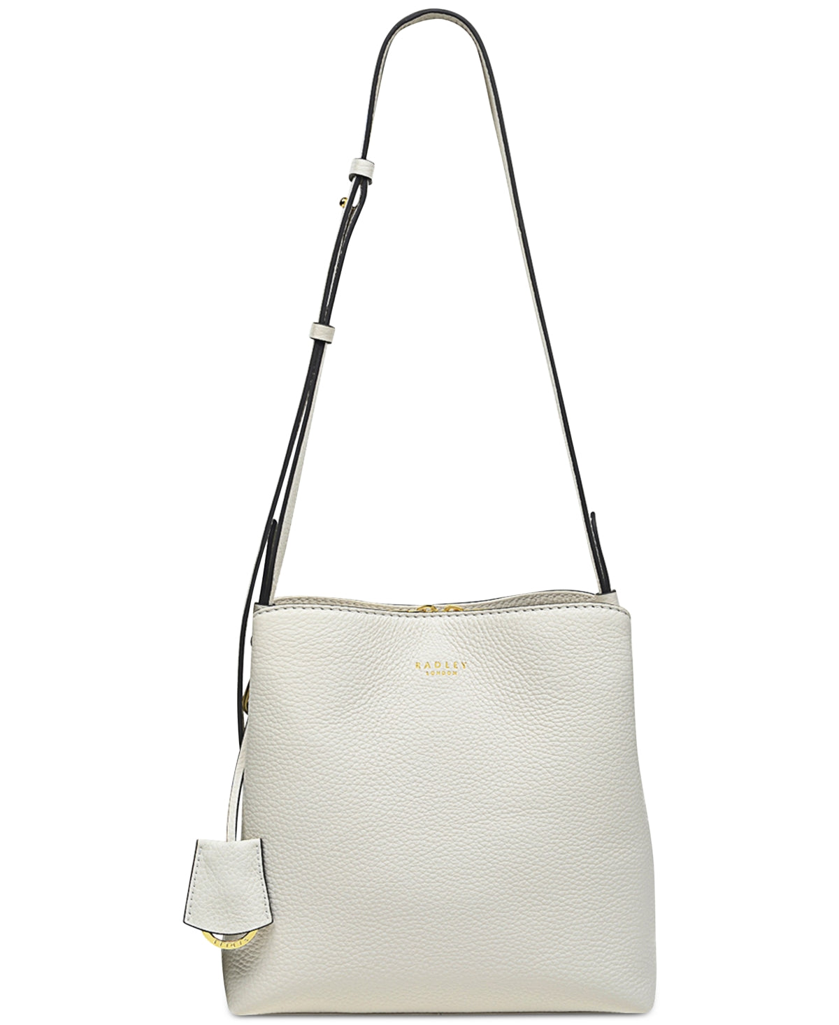 Radley London Women's Leather Compartment Crossbody Beige Size 15