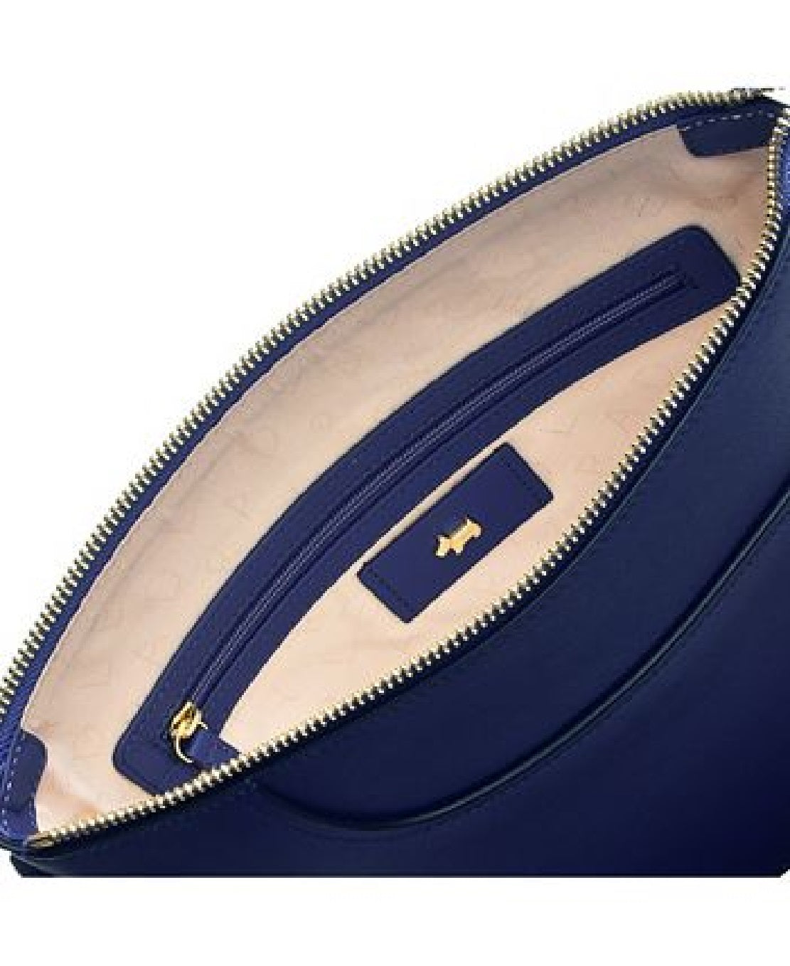 Radley London Women's Pockets Zip Top Crossbody Bag Blue Size Medium