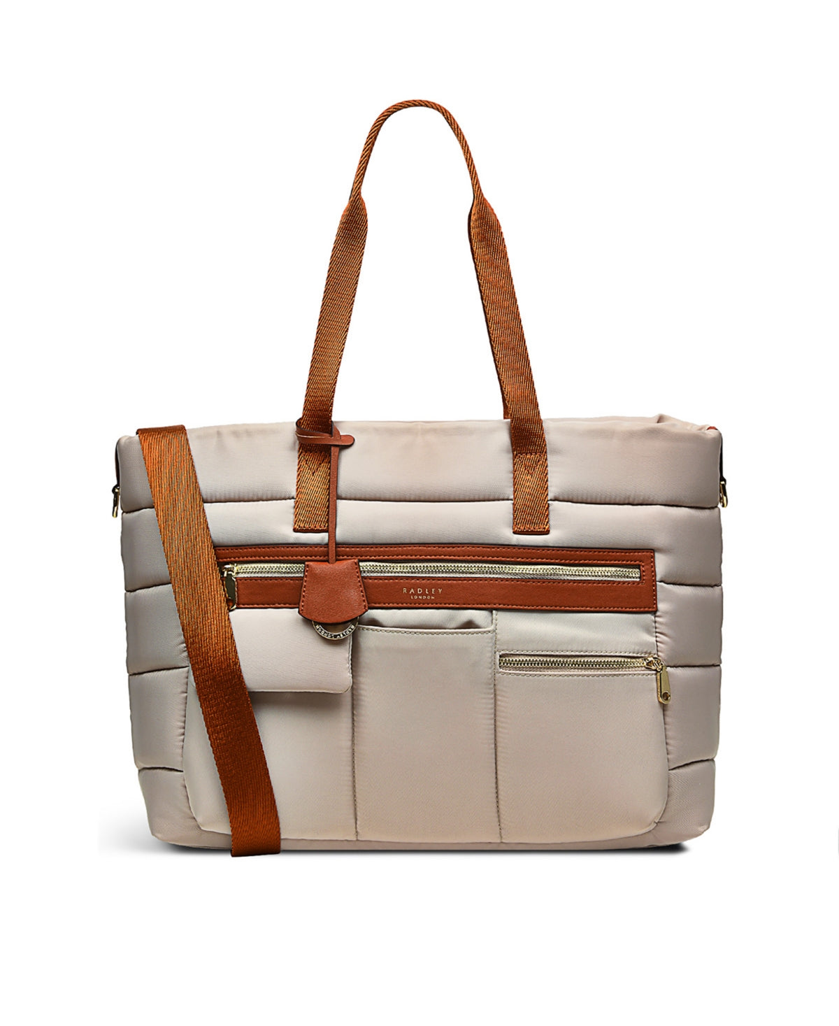 Radley London Women's Southwood Lane Ziptop Tote Bag Gray Size Regular
