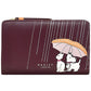 Radley London Women's Puddle Pals Bifold Leather Wallet Red Size Regular