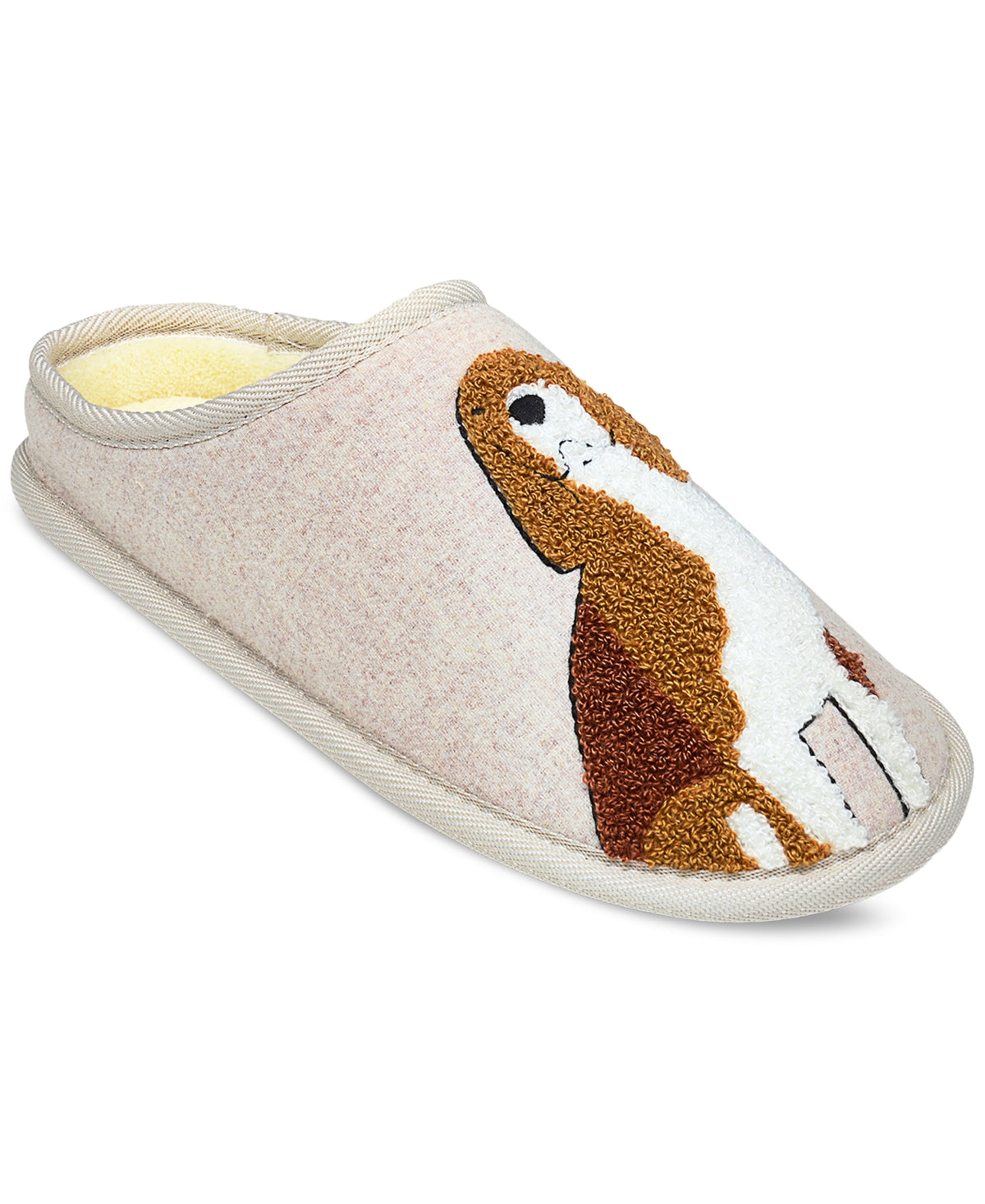 Radley London Women's Radley & Friends Embroidered Slippers Beige Size 10 M