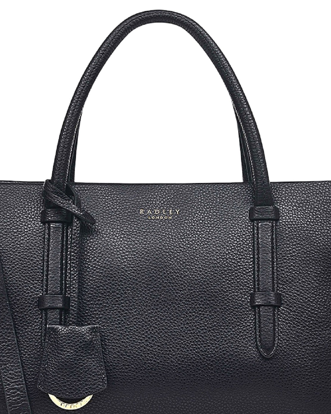 Radley London Women's Albert Street Zip Top Satchel Handbag Black Size Medium