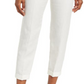 Reiss Lilly Linen Blend Pleated Crop Trousers in White , Size 6 Us