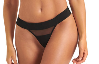 Bluebella Women's Orla Soft Wireless Mesh Bra Black Size X-Large