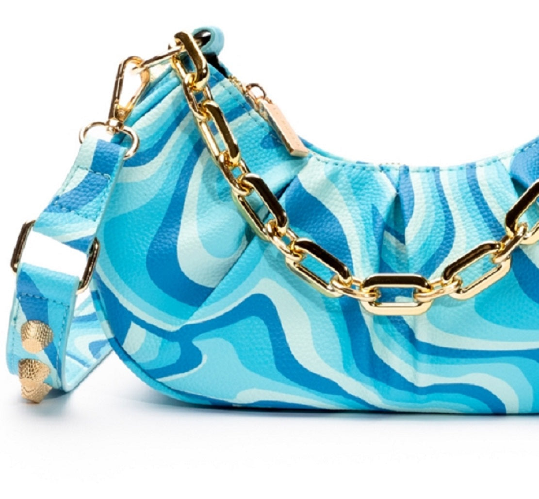 Skinnydip London Women's Devyn Crossbody Shoulder Bag Blue Size Regular