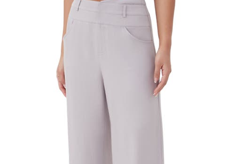 4th & Reckless Elodie Wide Leg Trousers in Lilac, Size Small