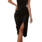 reva-satin-gathered-corset-dress-black